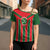 Robinhood Suriname Football Custom Cross Shoulder Shirt Go Geen Strijd - Wonder Print Shop
