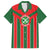 Robinhood Suriname Football Custom Family Matching Off The Shoulder Long Sleeve Dress and Hawaiian Shirt Go Geen Strijd - Wonder Print Shop