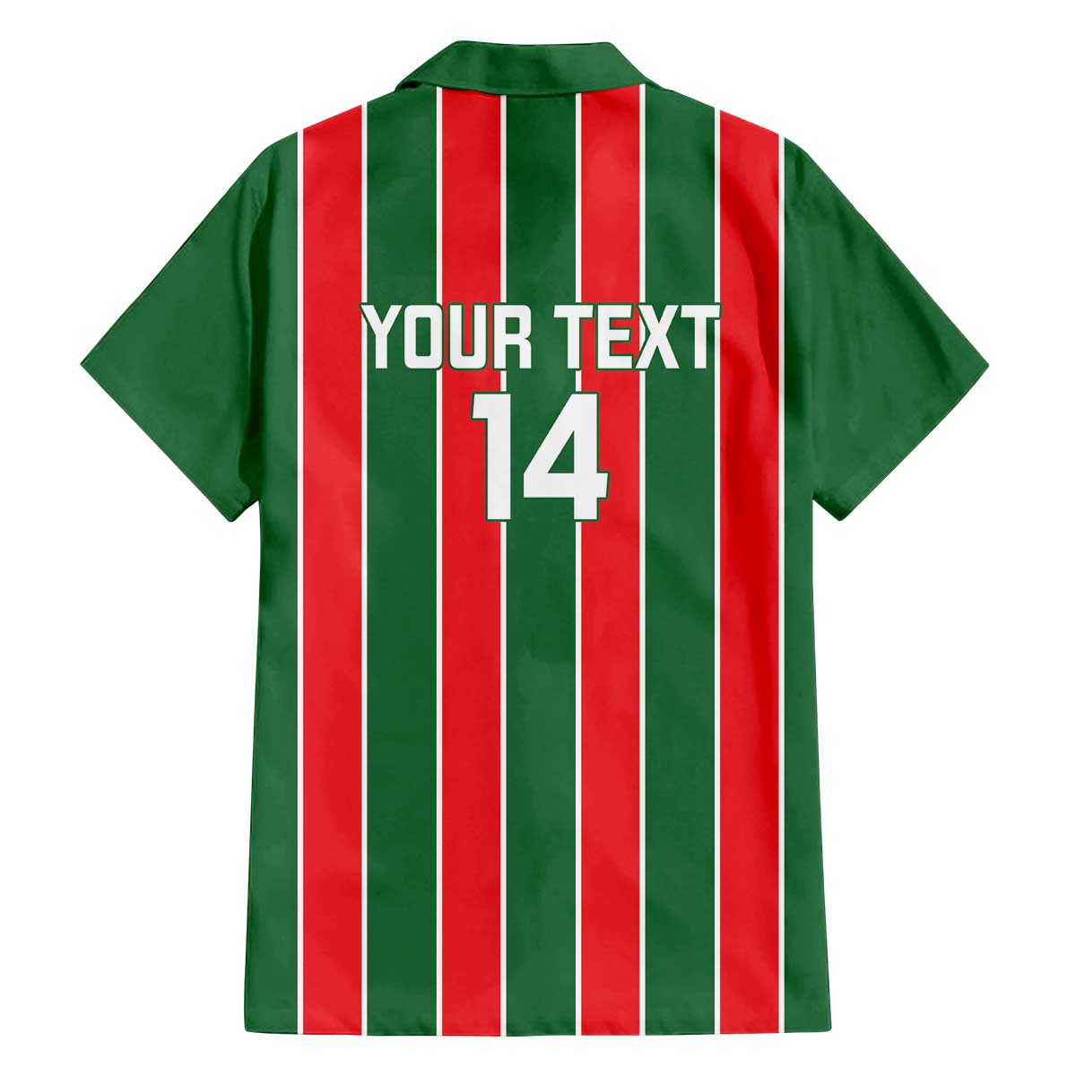 Robinhood Suriname Football Custom Family Matching Off The Shoulder Long Sleeve Dress and Hawaiian Shirt Go Geen Strijd - Wonder Print Shop