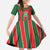 Robinhood Suriname Football Custom Family Matching Puletasi and Hawaiian Shirt Go Geen Strijd - Wonder Print Shop