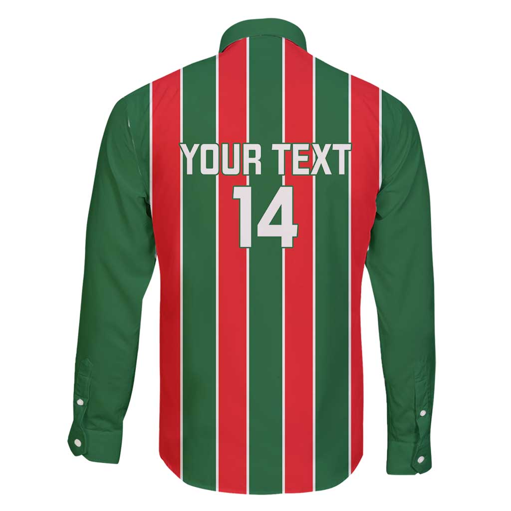 Robinhood Suriname Football Custom Family Matching Tank Maxi Dress and Hawaiian Shirt Go Geen Strijd - Wonder Print Shop