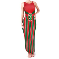 Robinhood Suriname Football Custom Family Matching Tank Maxi Dress and Hawaiian Shirt Go Geen Strijd - Wonder Print Shop