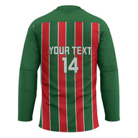 Robinhood Suriname Football Custom Hockey Jersey Go Geen Strijd - Wonder Print Shop