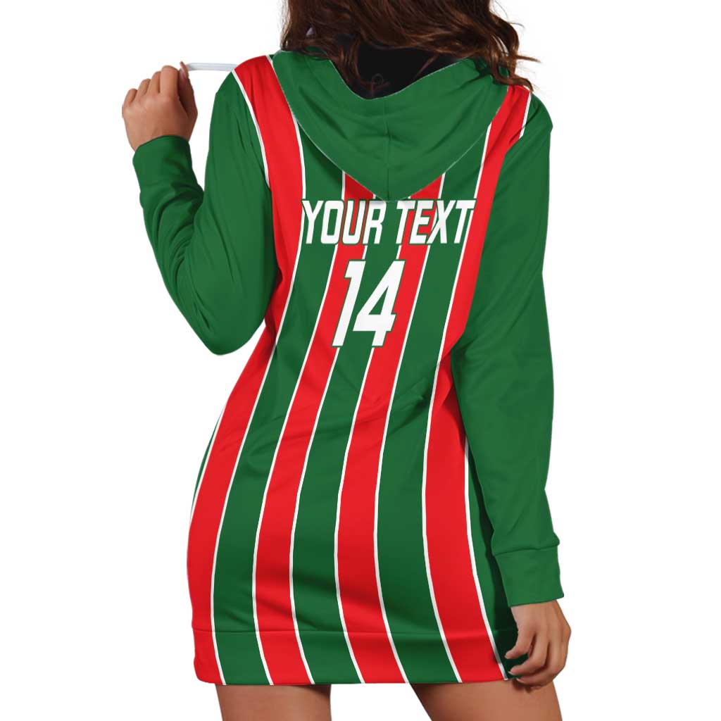 Robinhood Suriname Football Custom Hoodie Dress Go Geen Strijd - Wonder Print Shop