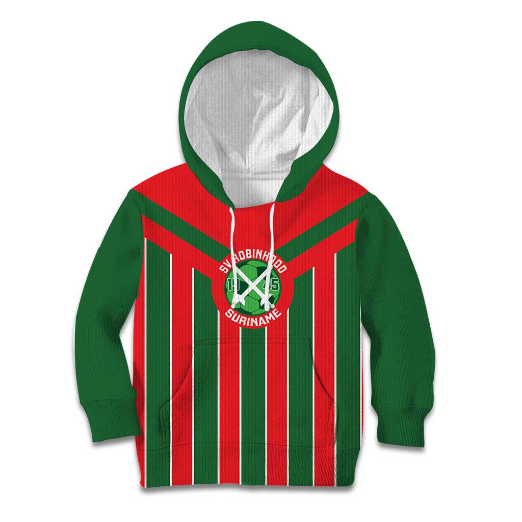 Robinhood Suriname Football Custom Kid Hoodie Go Geen Strijd - Wonder Print Shop
