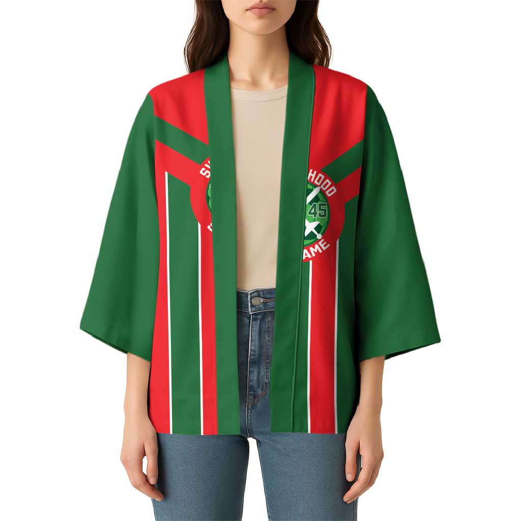 Robinhood Suriname Football Custom Kimono Go Geen Strijd - Wonder Print Shop