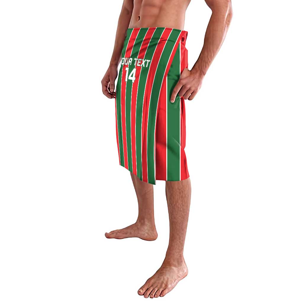 Robinhood Suriname Football Custom Lavalava Go Geen Strijd - Wonder Print Shop