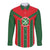 Robinhood Suriname Football Custom Long Sleeve Button Shirt Go Geen Strijd - Wonder Print Shop