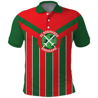 Robinhood Suriname Football Custom Polo Shirt Go Geen Strijd - Wonder Print Shop