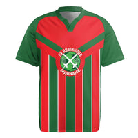 Robinhood Suriname Football Custom Rugby Jersey Go Geen Strijd - Wonder Print Shop