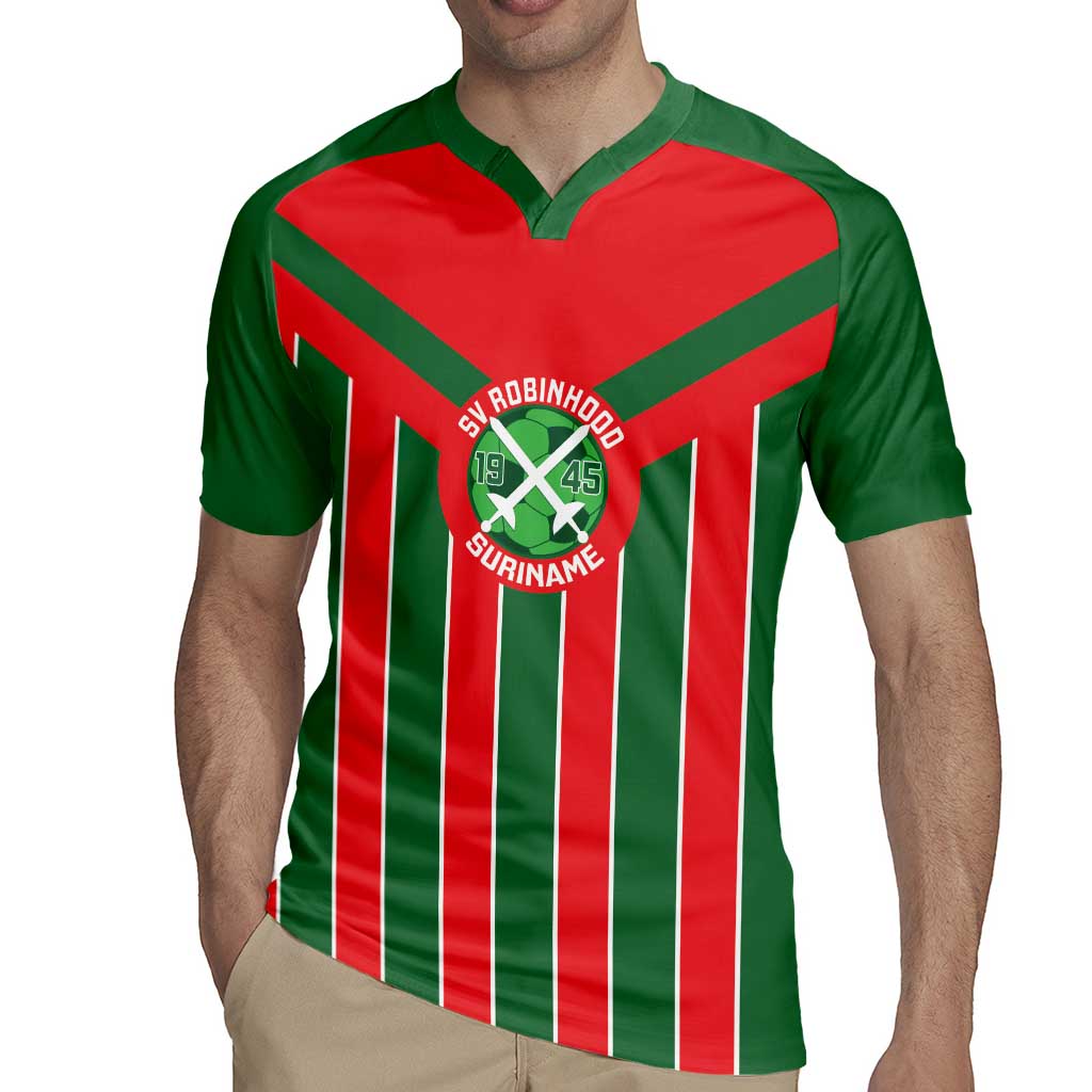 Robinhood Suriname Football Custom Rugby Jersey Go Geen Strijd - Wonder Print Shop