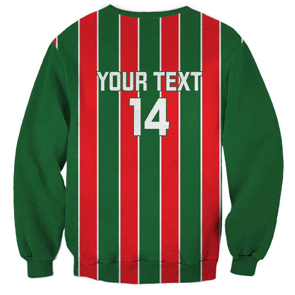 Robinhood Suriname Football Custom Sweatshirt Go Geen Strijd - Wonder Print Shop
