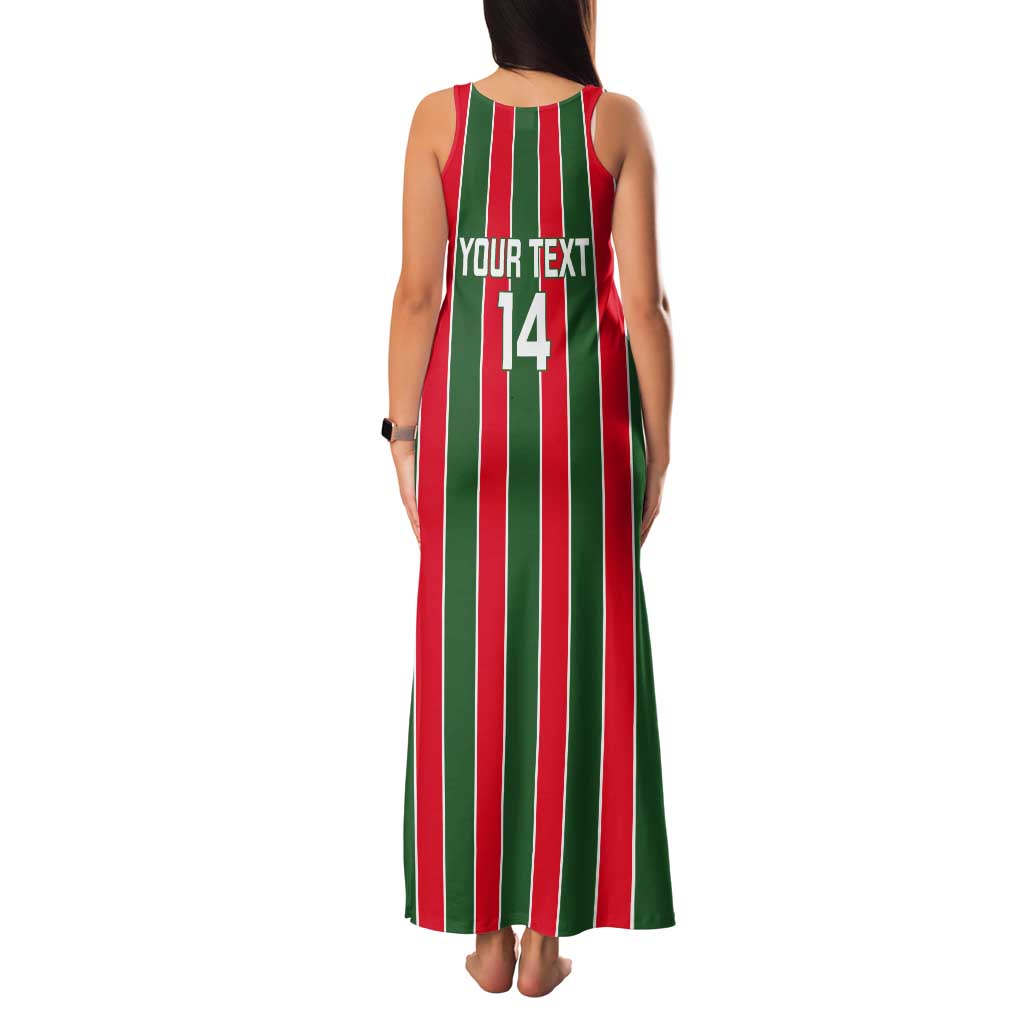 Robinhood Suriname Football Custom Tank Maxi Dress Go Geen Strijd - Wonder Print Shop