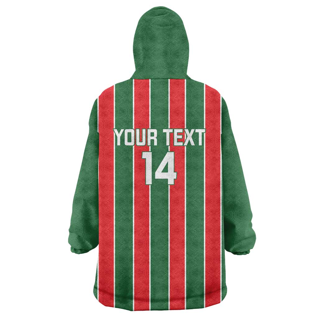 Robinhood Suriname Football Custom Wearable Blanket Hoodie Go Geen Strijd - Wonder Print Shop
