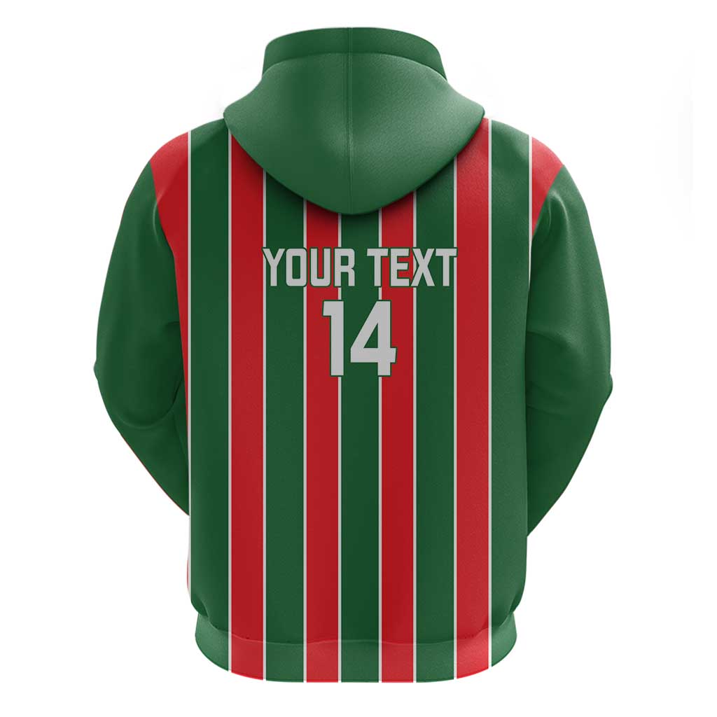 Robinhood Suriname Football Custom Zip Hoodie Go Geen Strijd - Wonder Print Shop