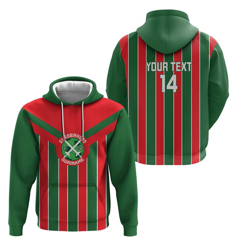 Robinhood Suriname Football Custom Zip Hoodie Go Geen Strijd - Wonder Print Shop