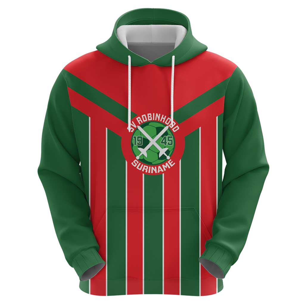 Robinhood Suriname Football Custom Zip Hoodie Go Geen Strijd - Wonder Print Shop