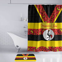 Uganda Independence Day Bathroom Set Ugandan Kitenge African Pattern