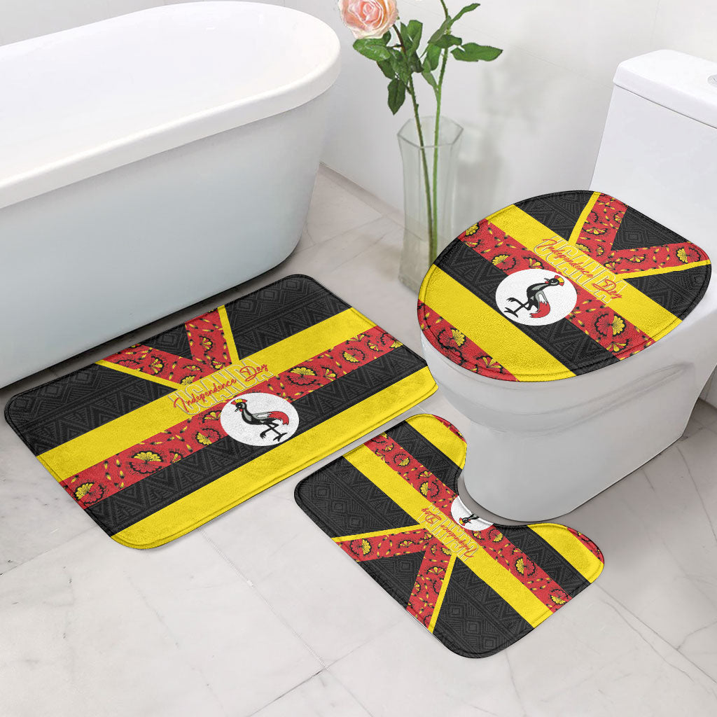 Uganda Independence Day Bathroom Set Ugandan Kitenge African Pattern