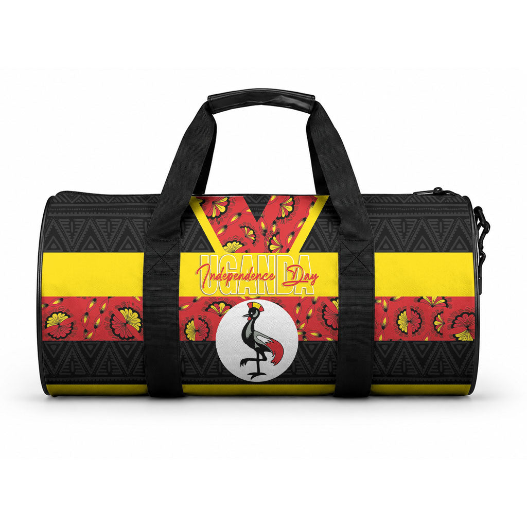 Uganda Independence Day Duffle Bag Ugandan Kitenge African Pattern