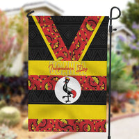 Uganda Independence Day Garden Flag Ugandan Kitenge African Pattern