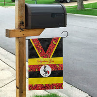 Uganda Independence Day Garden Flag Ugandan Kitenge African Pattern