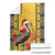 Personalized Barbados Christmas Blanket Bajan Xmas Brown Pelican Santa - Wonder Print Shop