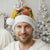 Personalized Barbados Christmas Santa Hat Bajan Xmas Brown Pelican Santa - Wonder Print Shop