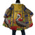 Personalized Barbados Christmas Cloak Bajan Xmas Brown Pelican Santa - Wonder Print Shop