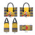 Personalized Barbados Christmas Leather Bag Bajan Xmas Brown Pelican Santa - Wonder Print Shop