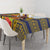 Personalized Barbados Christmas Tablecloth Bajan Xmas Brown Pelican Santa - Wonder Print Shop