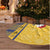 Barbados Christmas Tree Skirt Bajan Xmas Brown Pelican Santa - Wonder Print Shop