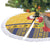 Barbados Christmas Tree Skirt Bajan Xmas Brown Pelican Santa - Wonder Print Shop