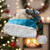 Antigua And Barbuda Christmas Santa Hat Magnificent Frigatebird Dabbing Santa - Wonder Print Shop