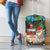 Antigua And Barbuda Christmas Luggage Cover Magnificent Frigatebird Dabbing Santa - Wonder Print Shop