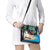 Antigua And Barbuda Christmas Shoulder Handbag Magnificent Frigatebird Dabbing Santa - Wonder Print Shop