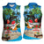 Antigua And Barbuda Christmas Women Sleeveless Polo Shirt Magnificent Frigatebird Dabbing Santa - Wonder Print Shop