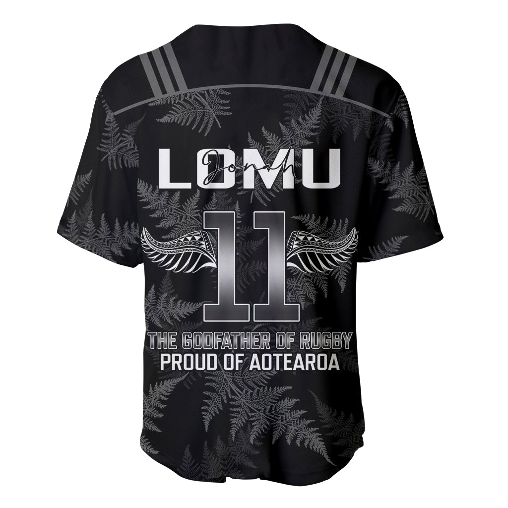 New Zealand Silver Fern Rugby Baseball Jersey Aotearoa Godfather Proud Gone But Never Forgotten - Wonder Print Shop