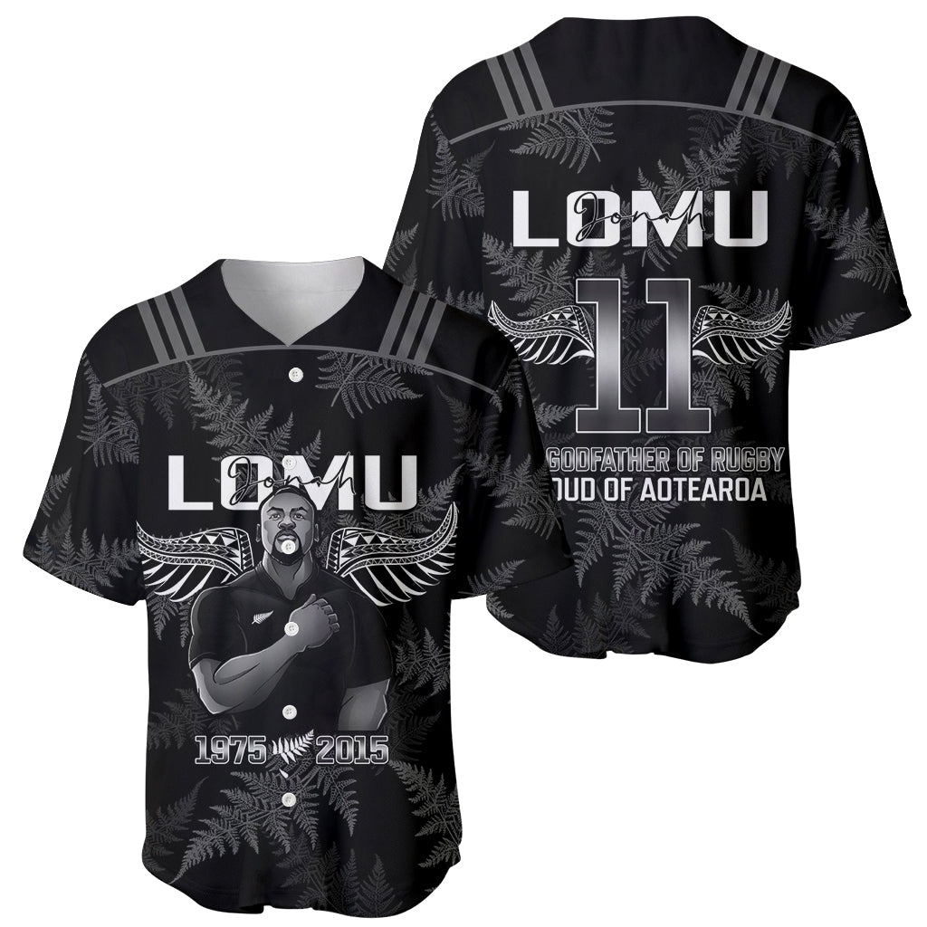 New Zealand Silver Fern Rugby Baseball Jersey Aotearoa Godfather Proud Gone But Never Forgotten - Wonder Print Shop