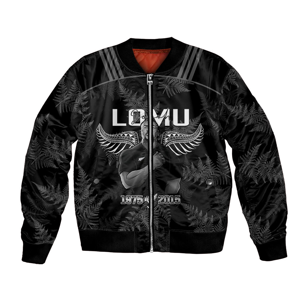 New Zealand Silver Fern Rugby Bomber Jacket Aotearoa Godfather Proud Gone But Never Forgotten - Wonder Print Shop