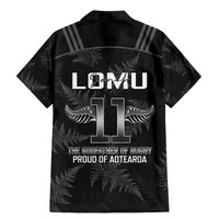 New Zealand Silver Fern Rugby Family Matching Mermaid Dress and Hawaiian Shirt Aotearoa Godfather Proud Gone But Never Forgotten - Wonder Print Shop