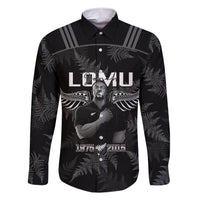 New Zealand Silver Fern Rugby Family Matching Short Sleeve Bodycon Dress and Hawaiian Shirt Aotearoa Godfather Proud Gone But Never Forgotten - Wonder Print Shop