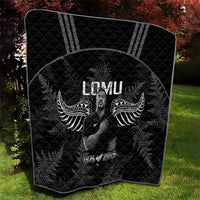 New Zealand Silver Fern Rugby Quilt Aotearoa Godfather Proud Gone But Never Forgotten - Wonder Print Shop