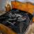 New Zealand Silver Fern Rugby Quilt Aotearoa Godfather Proud Gone But Never Forgotten - Wonder Print Shop