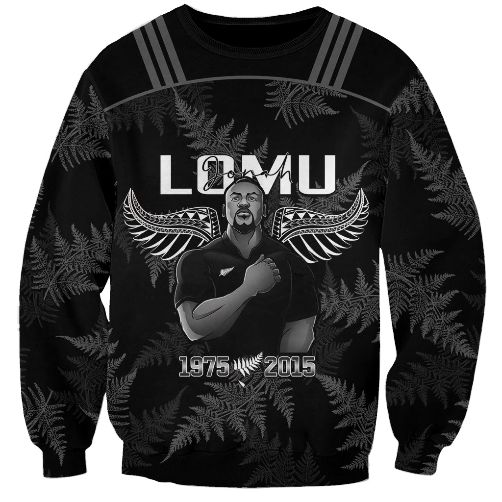 New Zealand Silver Fern Rugby Sweatshirt Aotearoa Godfather Proud Gone But Never Forgotten - Wonder Print Shop