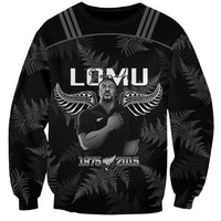 New Zealand Silver Fern Rugby Sweatshirt Aotearoa Godfather Proud Gone But Never Forgotten - Wonder Print Shop