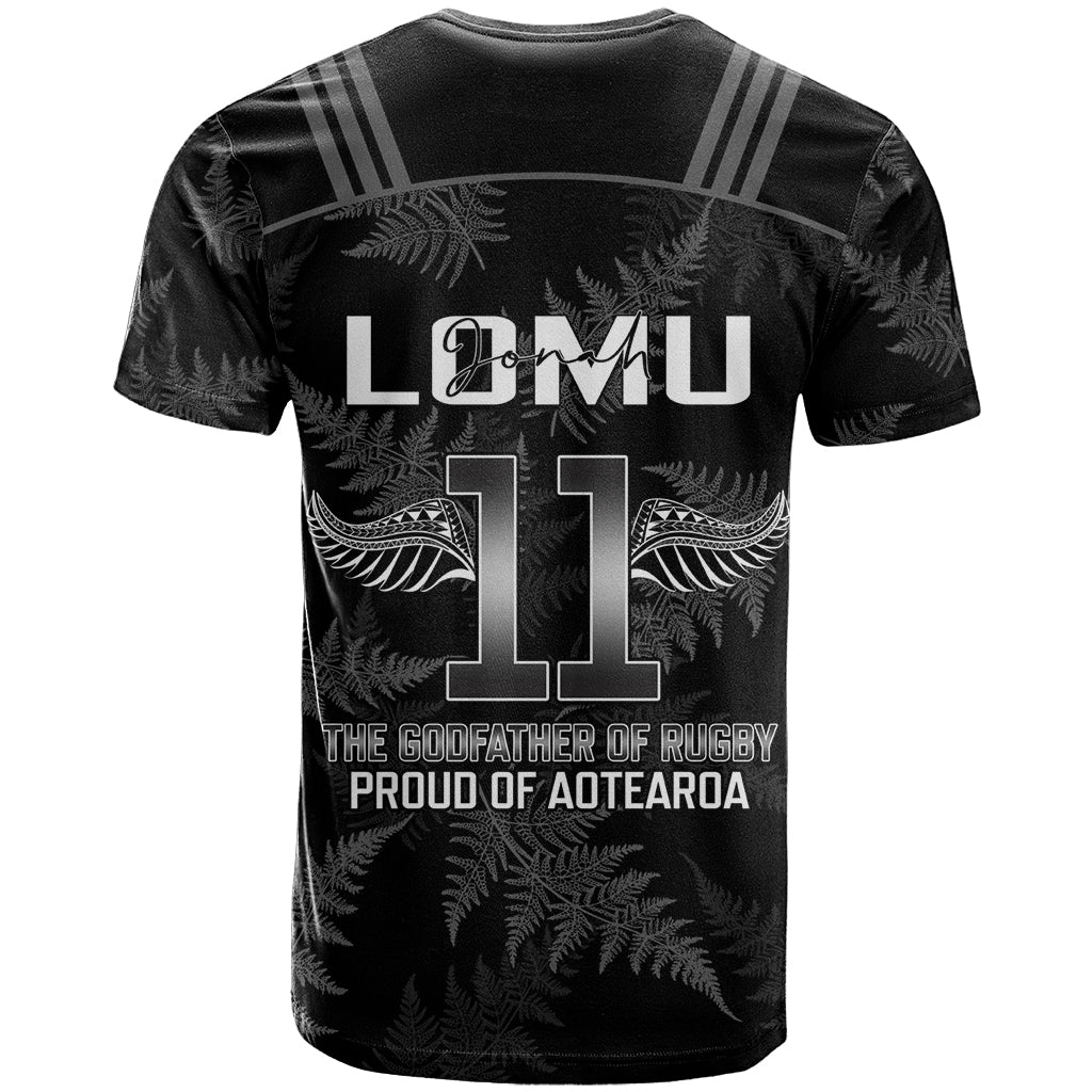 New Zealand Silver Fern Rugby T Shirt Aotearoa Godfather Proud Gone But Never Forgotten - Wonder Print Shop