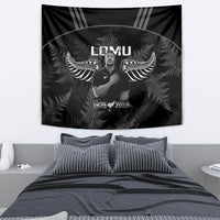 New Zealand Silver Fern Rugby Tapestry Aotearoa Godfather Proud Gone But Never Forgotten - Wonder Print Shop