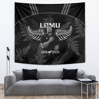 New Zealand Silver Fern Rugby Tapestry Aotearoa Godfather Proud Gone But Never Forgotten - Wonder Print Shop