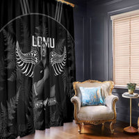 New Zealand Silver Fern Rugby Window Curtain Aotearoa Godfather Proud Gone But Never Forgotten - Wonder Print Shop